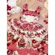 Mademoiselle Pearl Strawberry Cutsew Cardigan Blouses Skirt JSKs and OPs(Reservation/Full Payment Without Shipping)